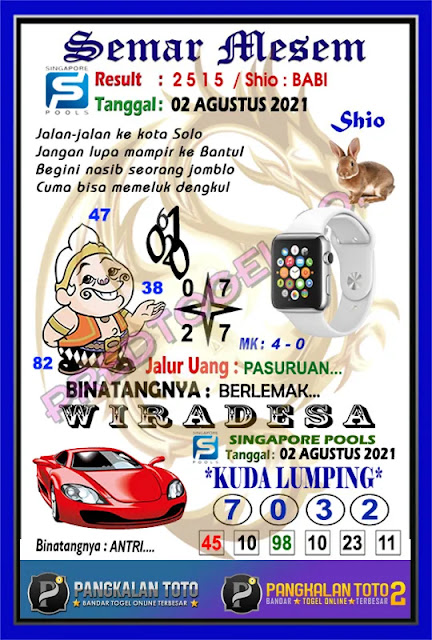 Syair Sgp 14 Agustus 2021 Pangkalantoto Code Syair Jitu