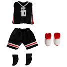 Nendoroid Basketball Uniform, Black Clothing Set Item