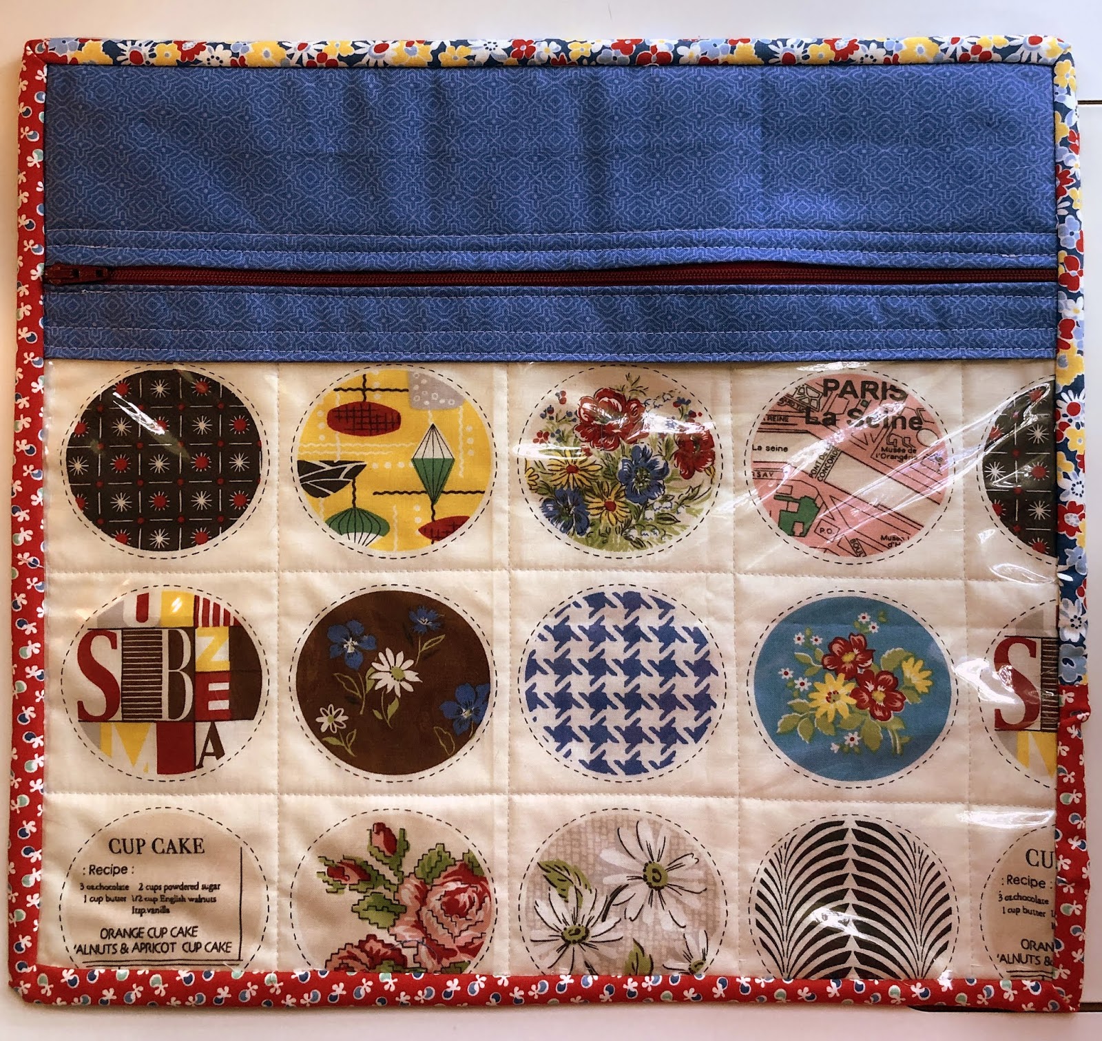 My SewCalled Quilts Vinyl Project Bag