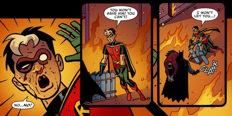Batman revela lo que el Guasón de la serie animada le hizo a Jason Todd Batman revela lo que el Guasón de la serie animada le hizo a Jason Todd