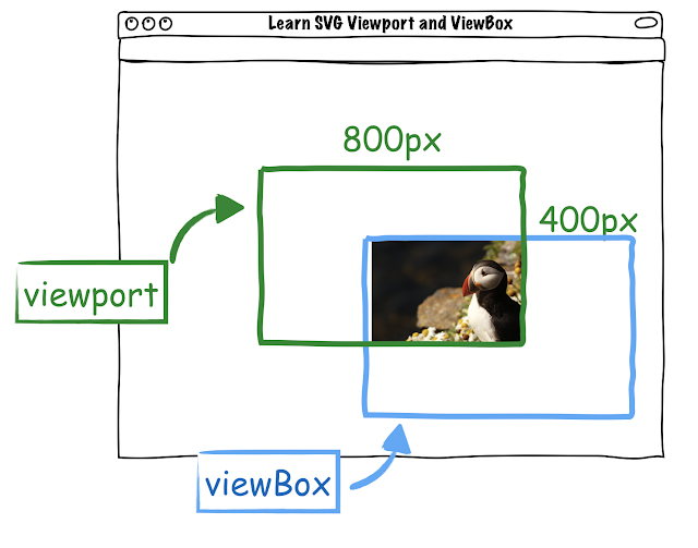 SVG viewport and viewBox