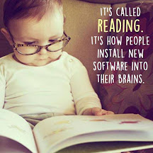 It's called reading...