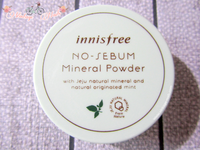 Innisfree, korean cosmetics, cosmetica coreana, no sebum mineral powder