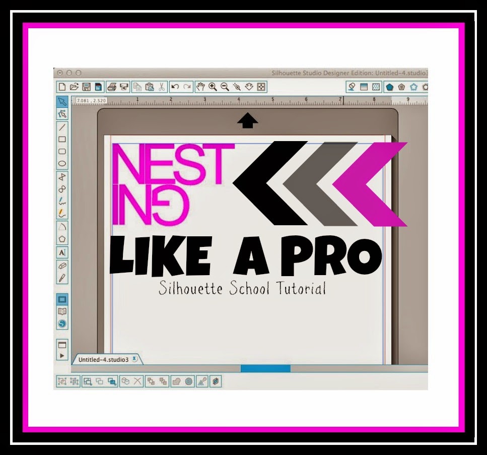 Use the Silhouette Studio Nesting Tool Like a Pro Silhouette School