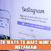 Seven Ways to Make Money on Instagram