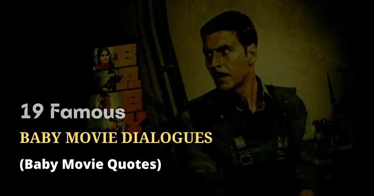 Baby Movie Dialogues 99+ Best Baby Quotes Shayari With Images