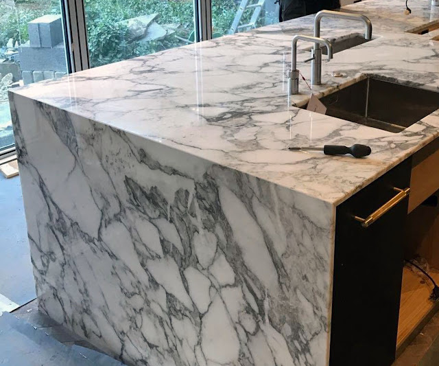 Marble countertops