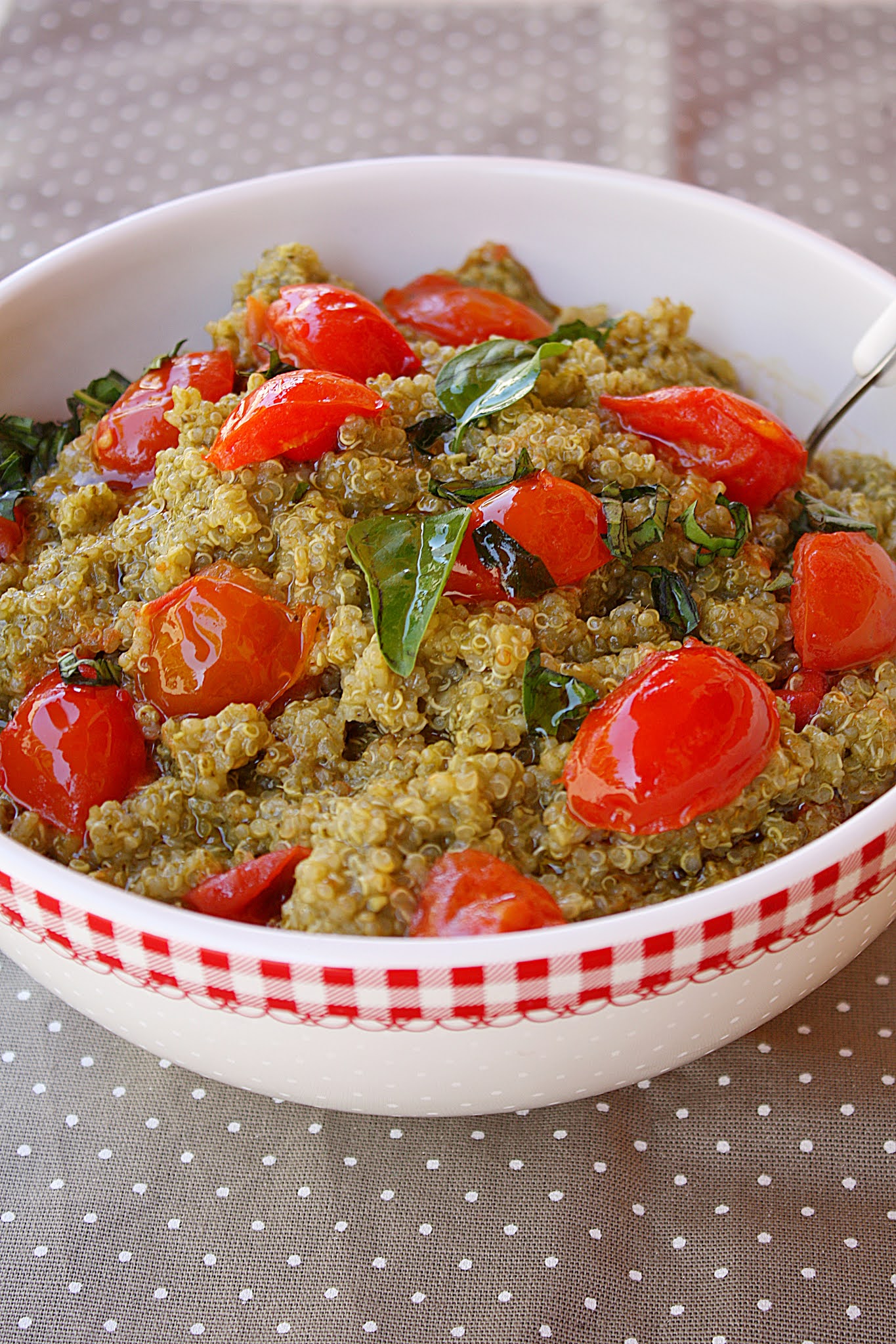 Panza & Presenza Quinoa con pesto alla genovese