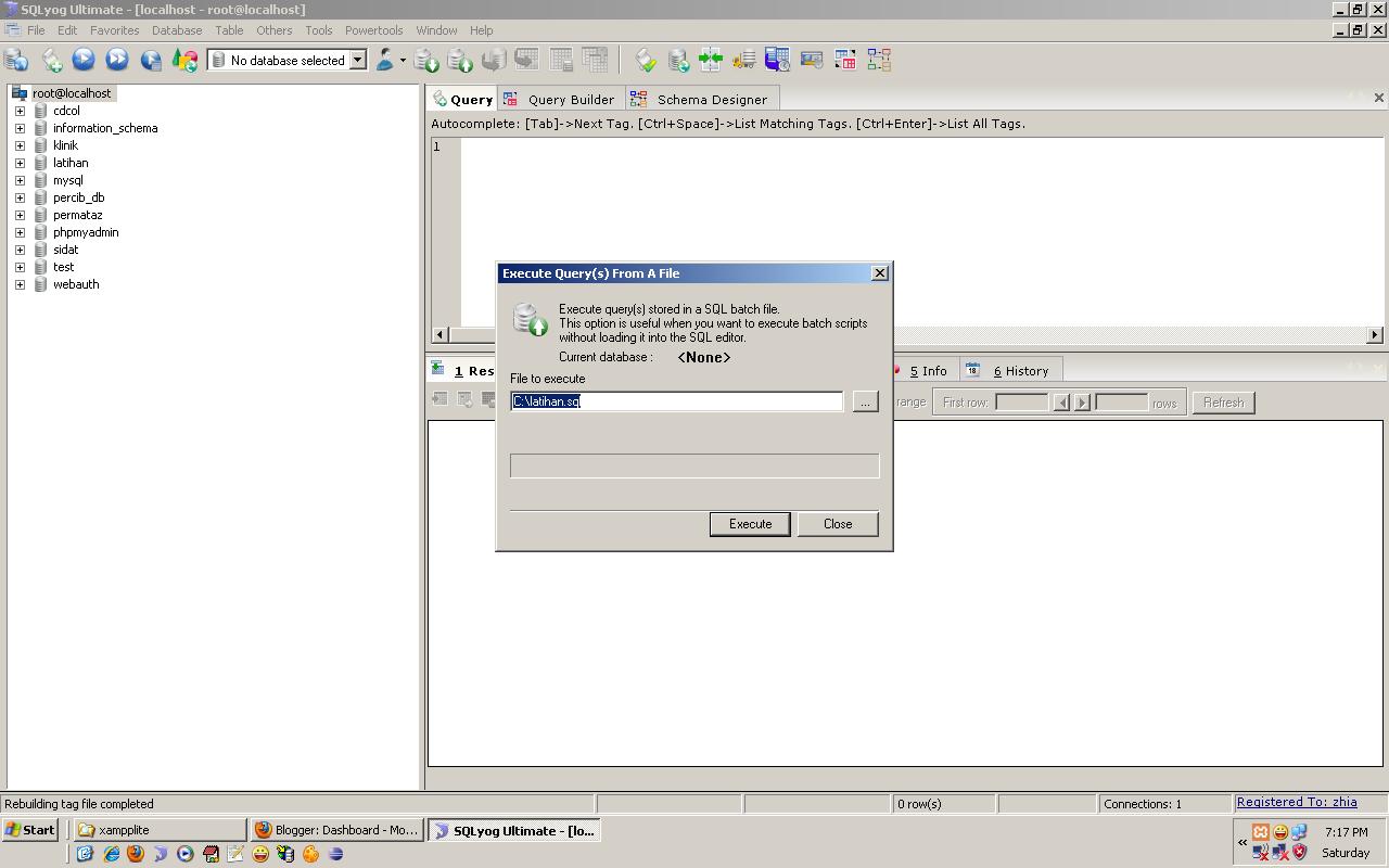 Ilmu Sql 6 Restore Data