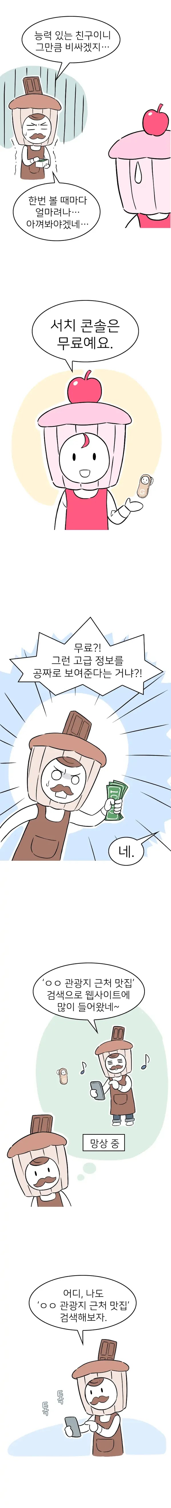 서치콘솔은 무료도구에요.