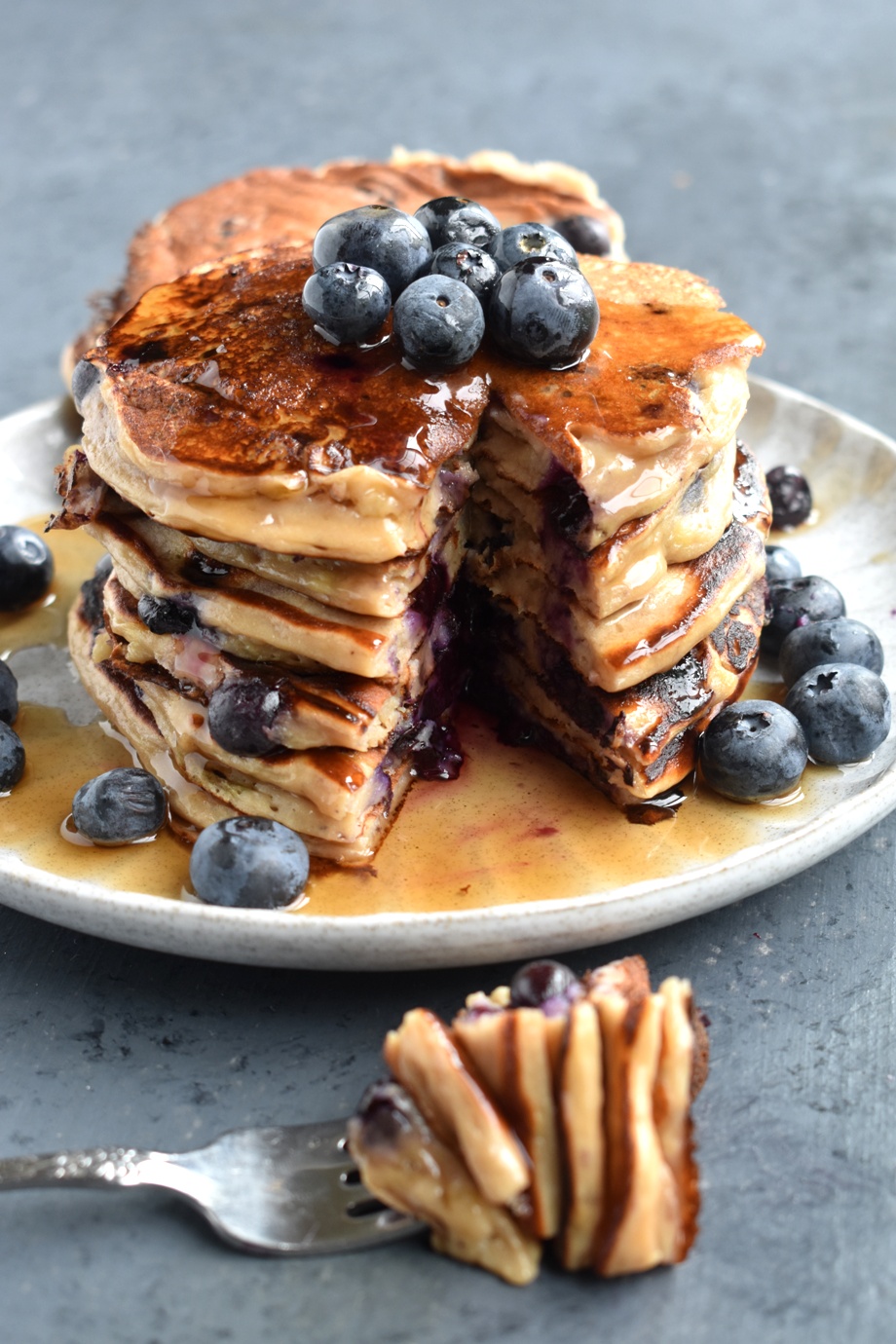 Blueberry Greek Yogurt Pancakes The Nutritionist Reviews