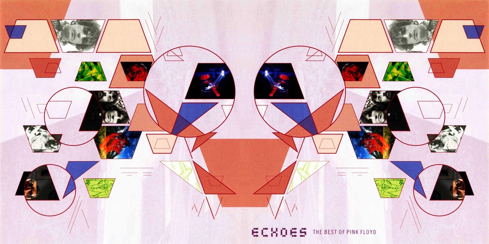 Pink Floyd Ilustrado Echoes. The Best Of Pink Floyd 8 Track Sampler