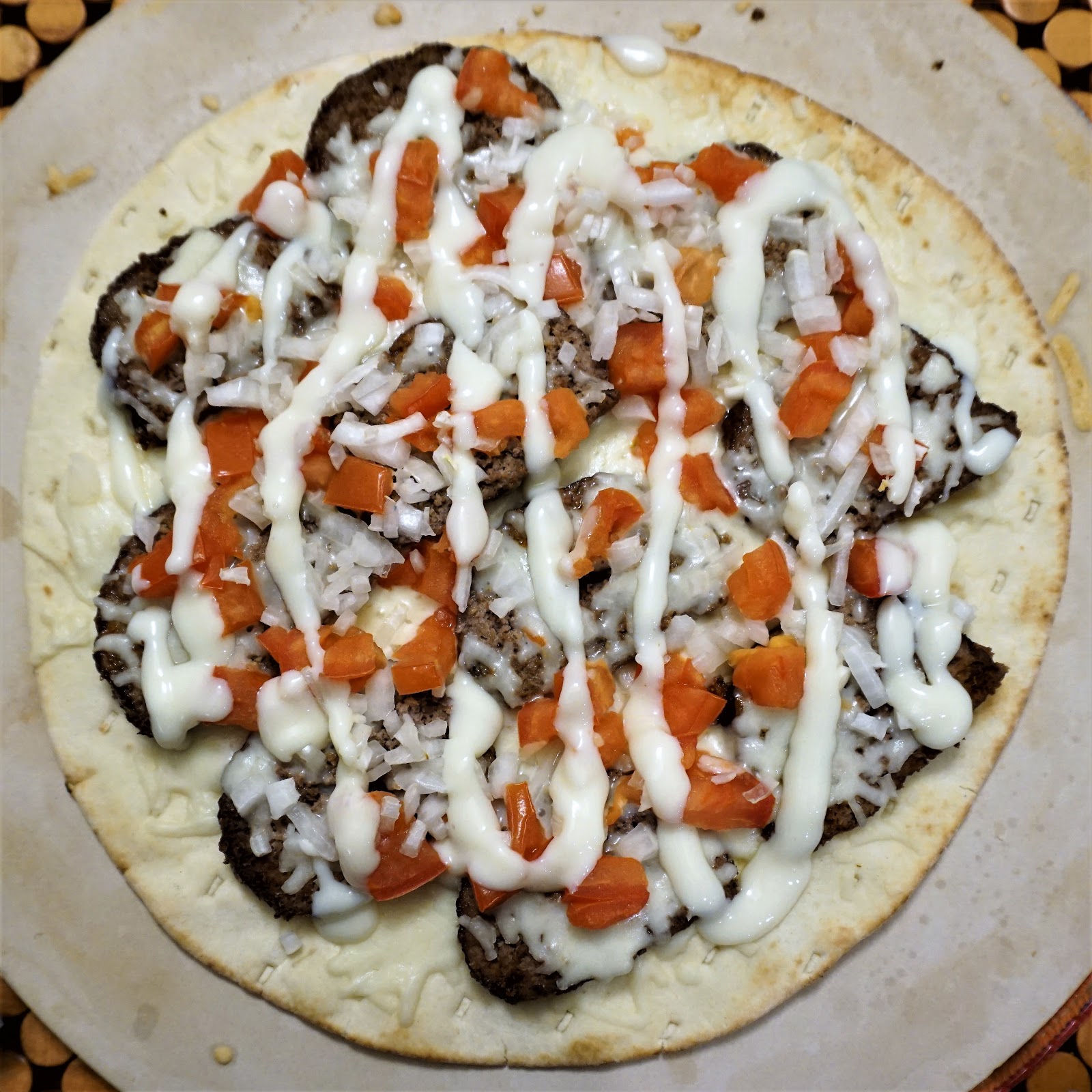Frozen East Coast Donair Pizza