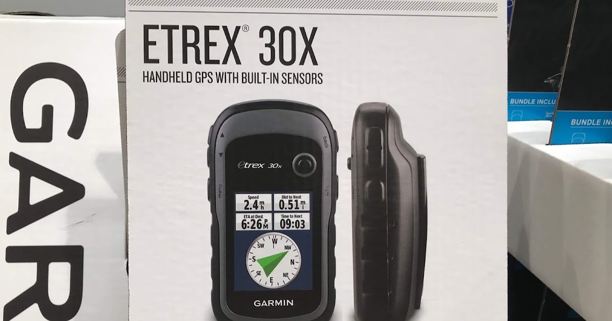 Garmin eTrex 30x Handheld GPS with Builtin Sensors Costco Weekender