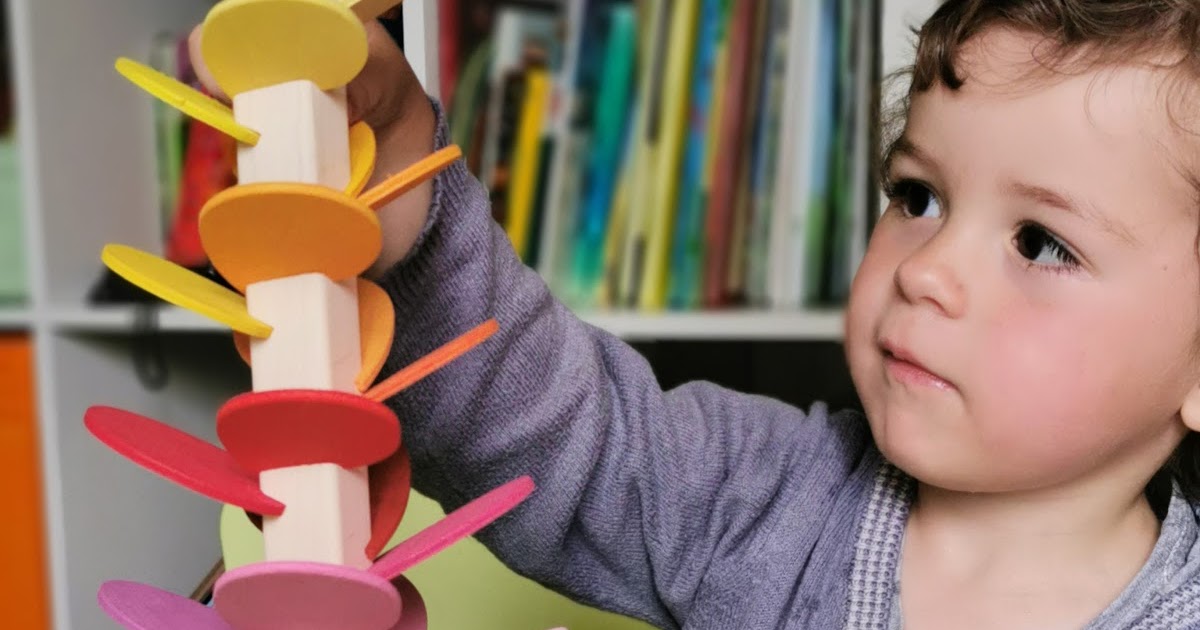 Course De Bille Piste à Billes En Bois Arc-en-ciel De 72 Cm - Jouet éducatif Pour Enfants Avec 10 Balles Arc-en-ciel - 8 Niveaux Colorés - Jeux - Jouets Arbre Billes Bois