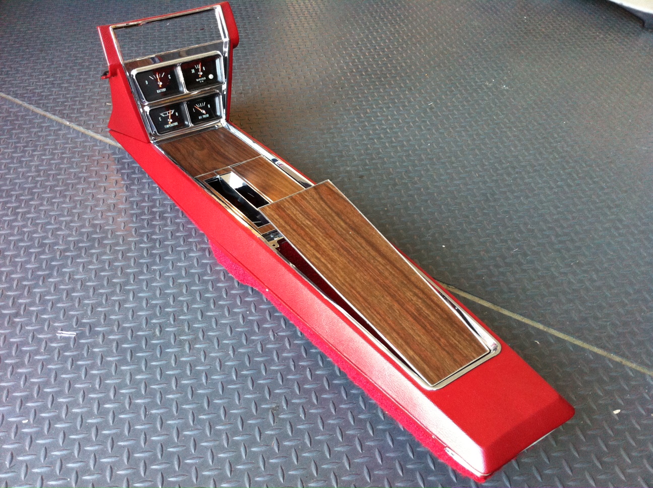 Just Dashes Production Center 1966 Chevy Caprice Center Console