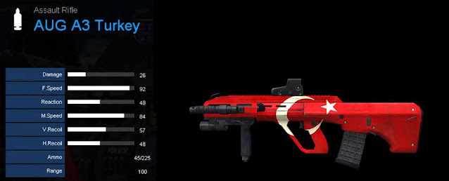 Detail Statistik AUG A3 Turkey