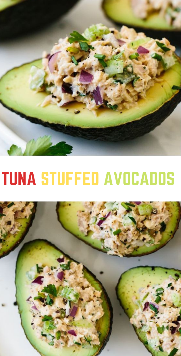 TUNA STUFFED AVOCADOS tuna diet