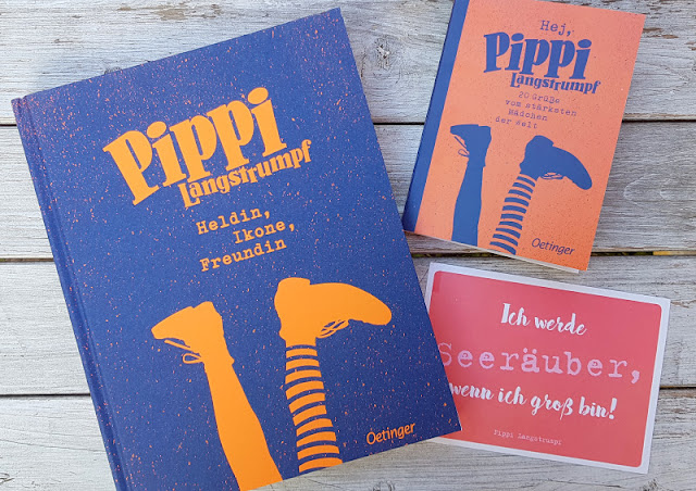 Pippi feiert Geburtstag: 75 Jahre Pippi Langstrumpf. Ein Coffee Table Book für Erwachsene und witzige Postkarten mit Sprüchen und Zitaten zum Jubiläum.