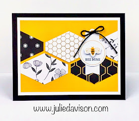 January 2020 I'll Bee Yours Paper Pumpkin Alternative Projects ~ Stampin' Up! Sale-a-Bration Golden Honey DSP ~ www.juliedavison.com