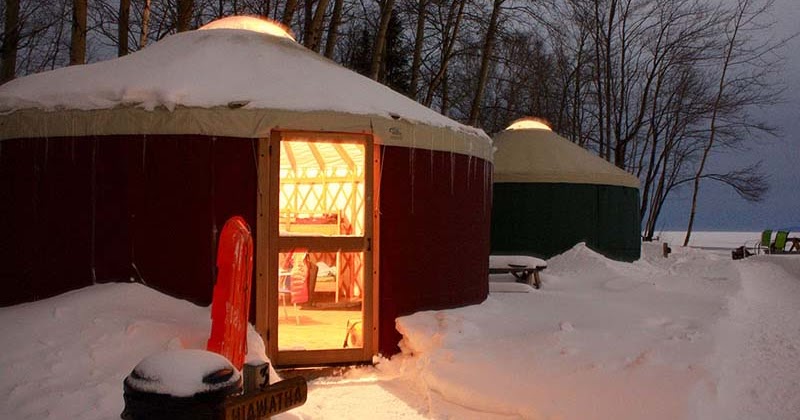 Yurts Your New Favorite Winter Campground Yurts Your New Favorite Winter Campground