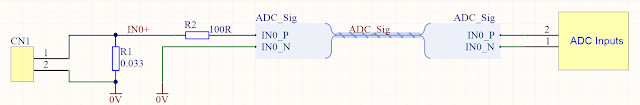 Example ADC Connections for Current Sensing without Net Ties