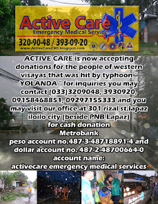Help for Victims of Typhoon YOLANDA