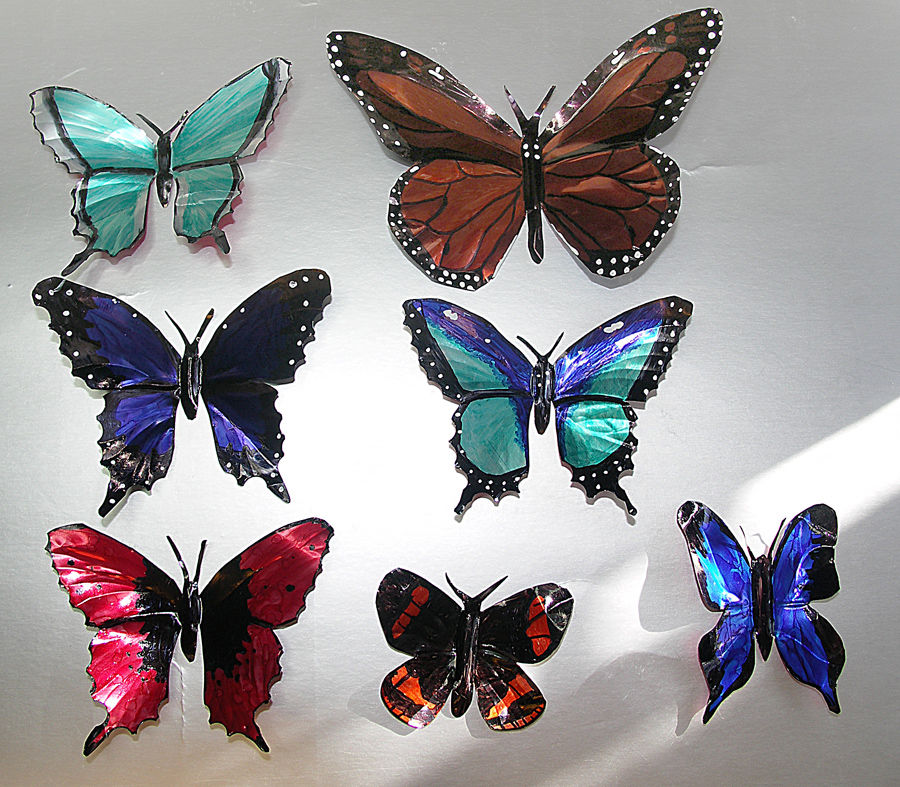 Самодельные бабочки