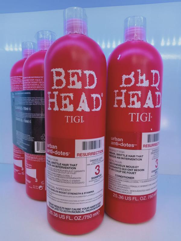 Dầu Gội Tigi Bed Head Urban Antidotes Resurrection Damage Level 3 750mlx2, My Pham Nganh Toc