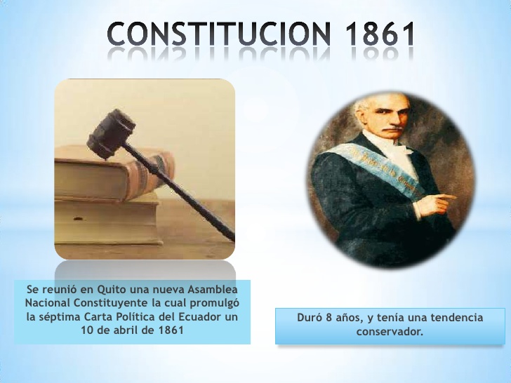 LAS CONSTITUCIONES DE 1830 Y 1861,