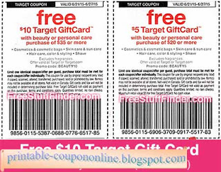 Free Printable Target Coupons