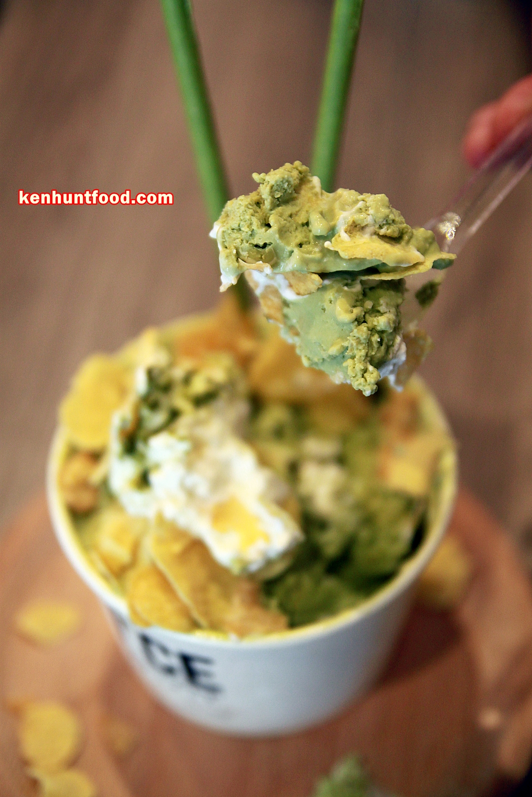 recipe willy Love Nutrient H2o Ice Estate H2o Ice Cream Cafe Victoria Street, Penang.