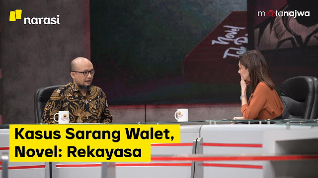 Blak-blakan Kasus Sarang Walet, Novel Baswedan: Itu Rekayasa, Kriminalisasi !! Blak-blakan Kasus Sarang Walet, Novel Baswedan: Itu Rekayasa, Kriminalisasi !!