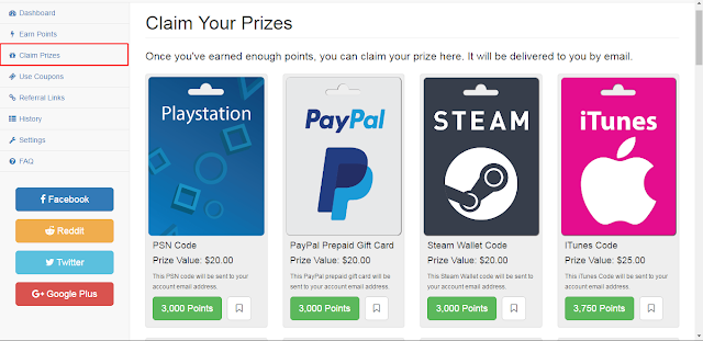 إربح هدايا مالية مع موقع bitcoin - paypal - steam - xbox ... pointsprizes Nesw%2BTab