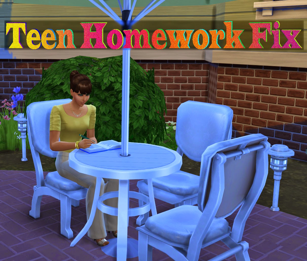 extra credit homework sims 4