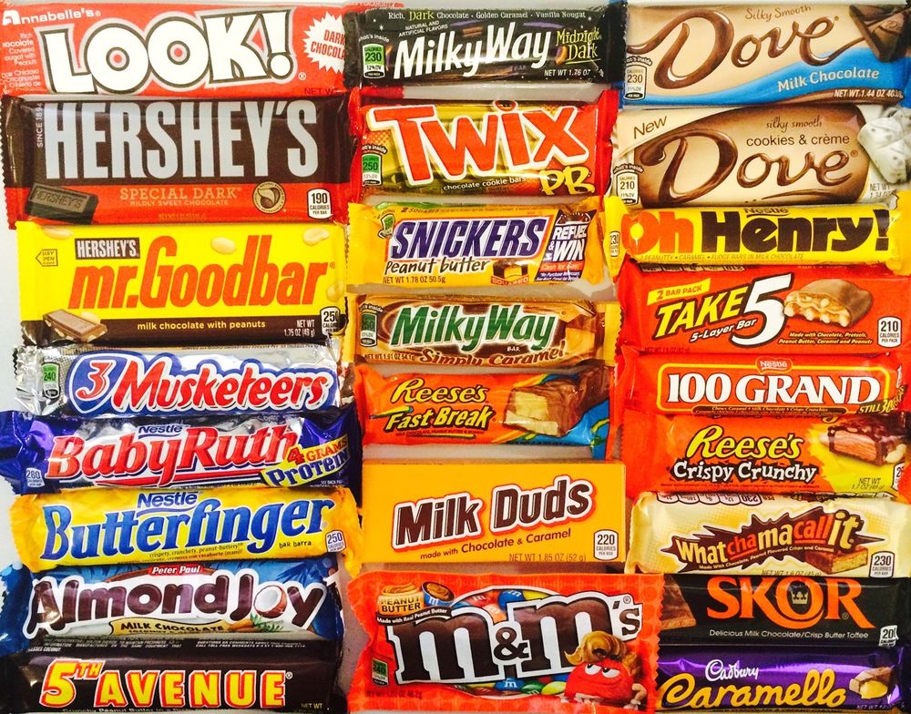 Candy Chocolate Brands Of America 5 - Myadran Info