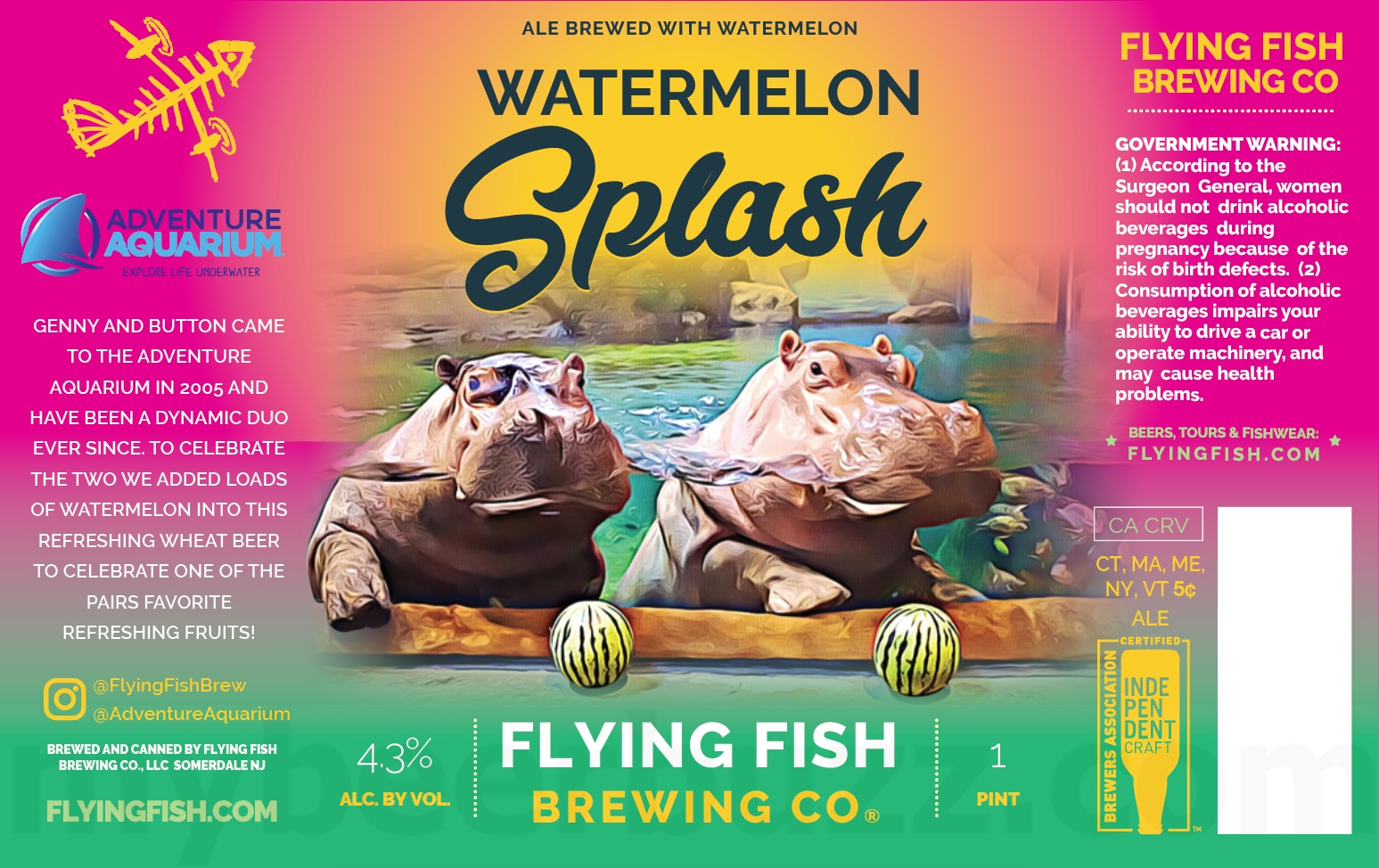 Flying Fish Adding Double Fishted, Stormy Skies New England IPA