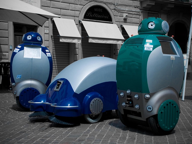 Dustbot, Robot Pintar Pemungut Sampah di Masa Depan Dustbot, Robot Pintar Pemungut Sampah di Masa Depan