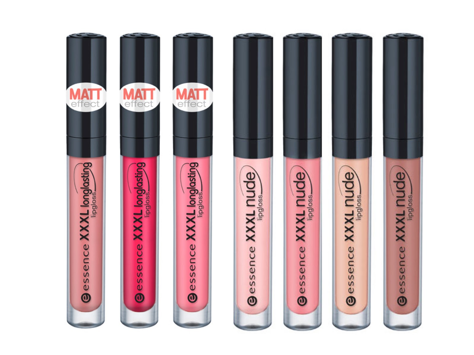 Recensione EssenceXXXL Longlasting Lipgloss "The Matt" e XXXL Nude