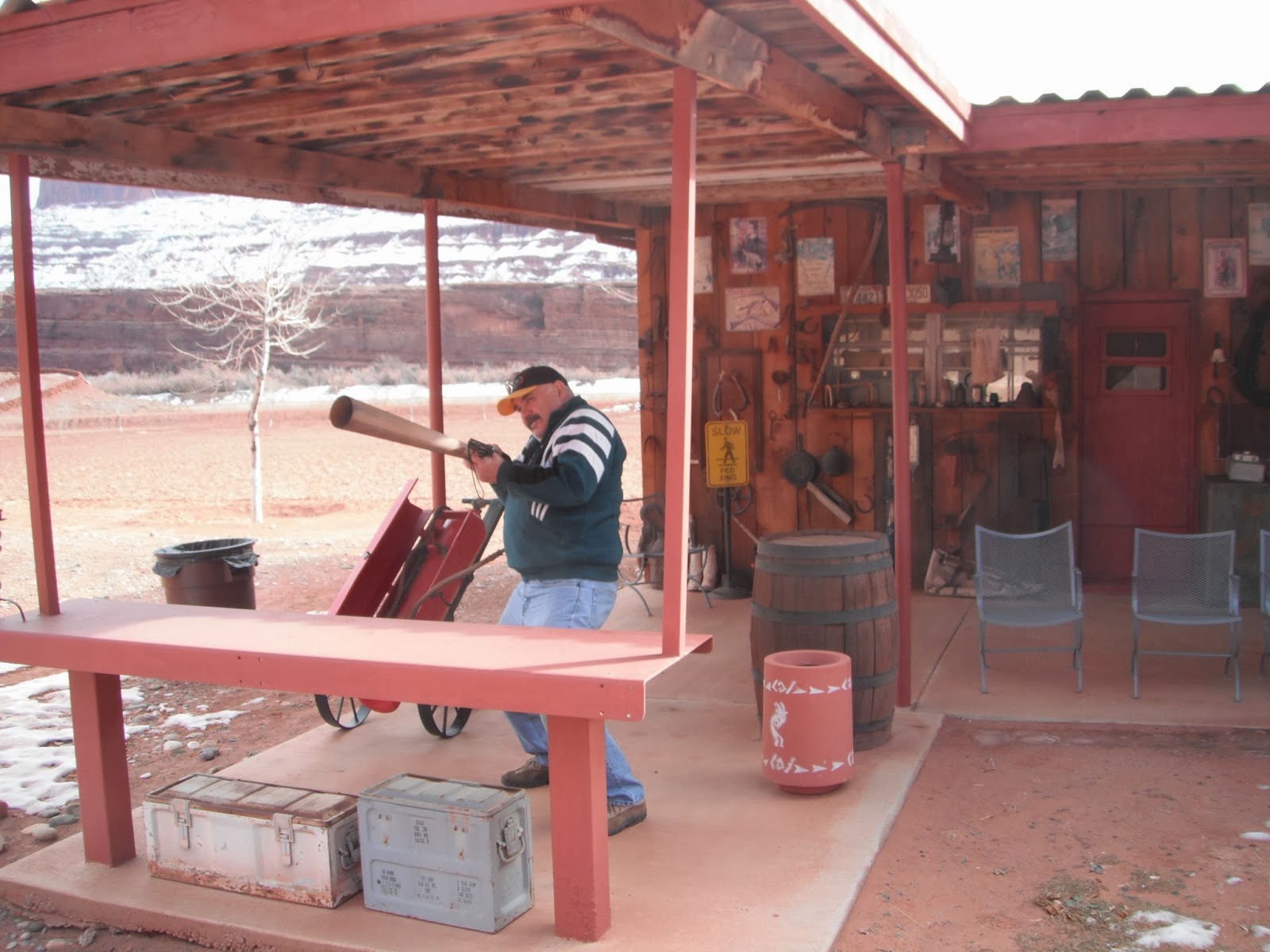 Base Camp Moab, UT Caveman Ranch (Shooting Range)