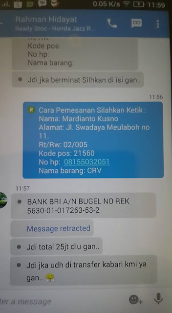 Kocak Banget, Orang ini Sukses Kerjai Penjual Online Shop yang Mau Menipu Kocak Banget, Orang ini Sukses Kerjai Penjual Online Shop yang Mau Menipu