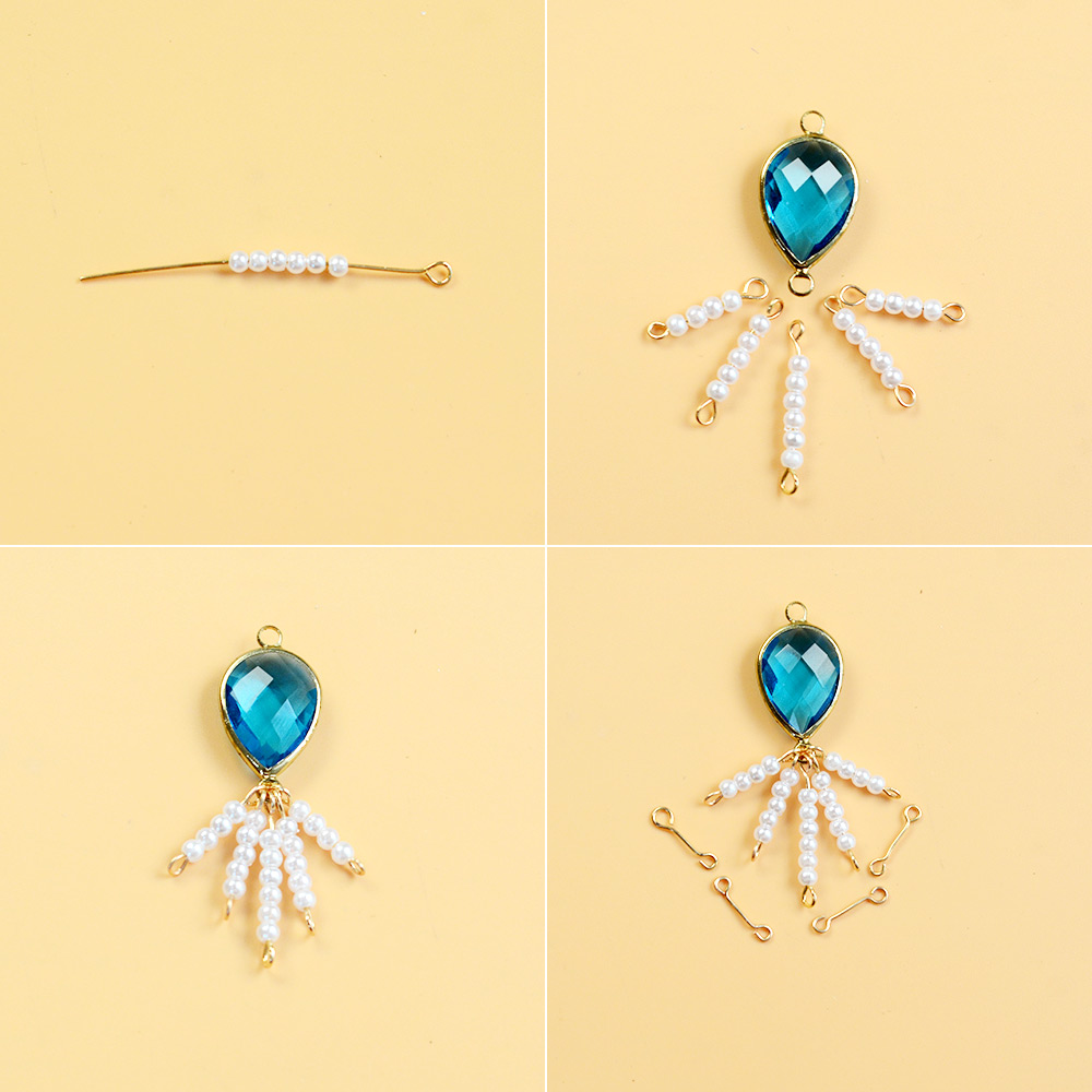 PandaHall Ideas on How to Use Eye Pins in Jewelry Making