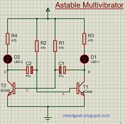 Electronics and Embedded Systems, Microcontrollers, Arduino: Astable