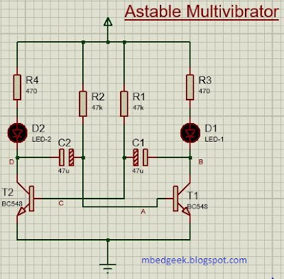 Astable Multivibrator