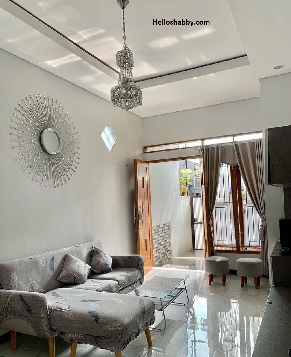 Desain Plafon PVC Ruang Tamu, Awet dan Tahan Lama ~ HelloShabby.com