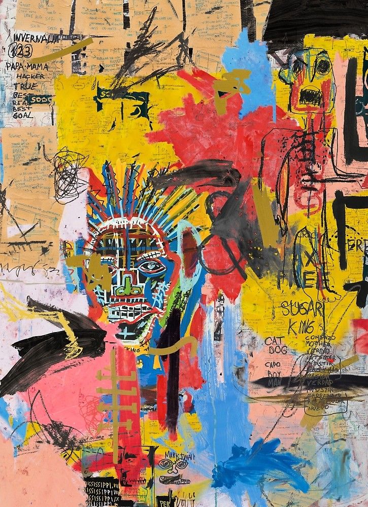 Biografi dan lukisan karya jean michel basquiat.