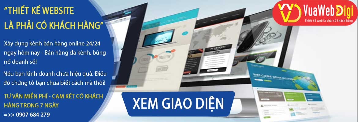 Thiết kế website bán hàng chuẩn SEO tại TPHCM