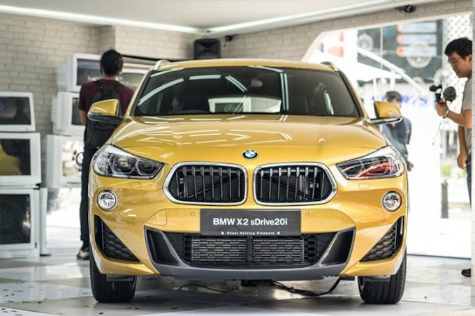 BMW X2 sDrive 20i. 2021. Màu vàng chanh. Mới 98%