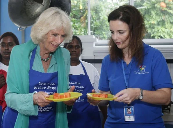 Duchess Camilla of Cornwall visited the Lighthouse Children's Welfare Centre in Kuala Lumpur