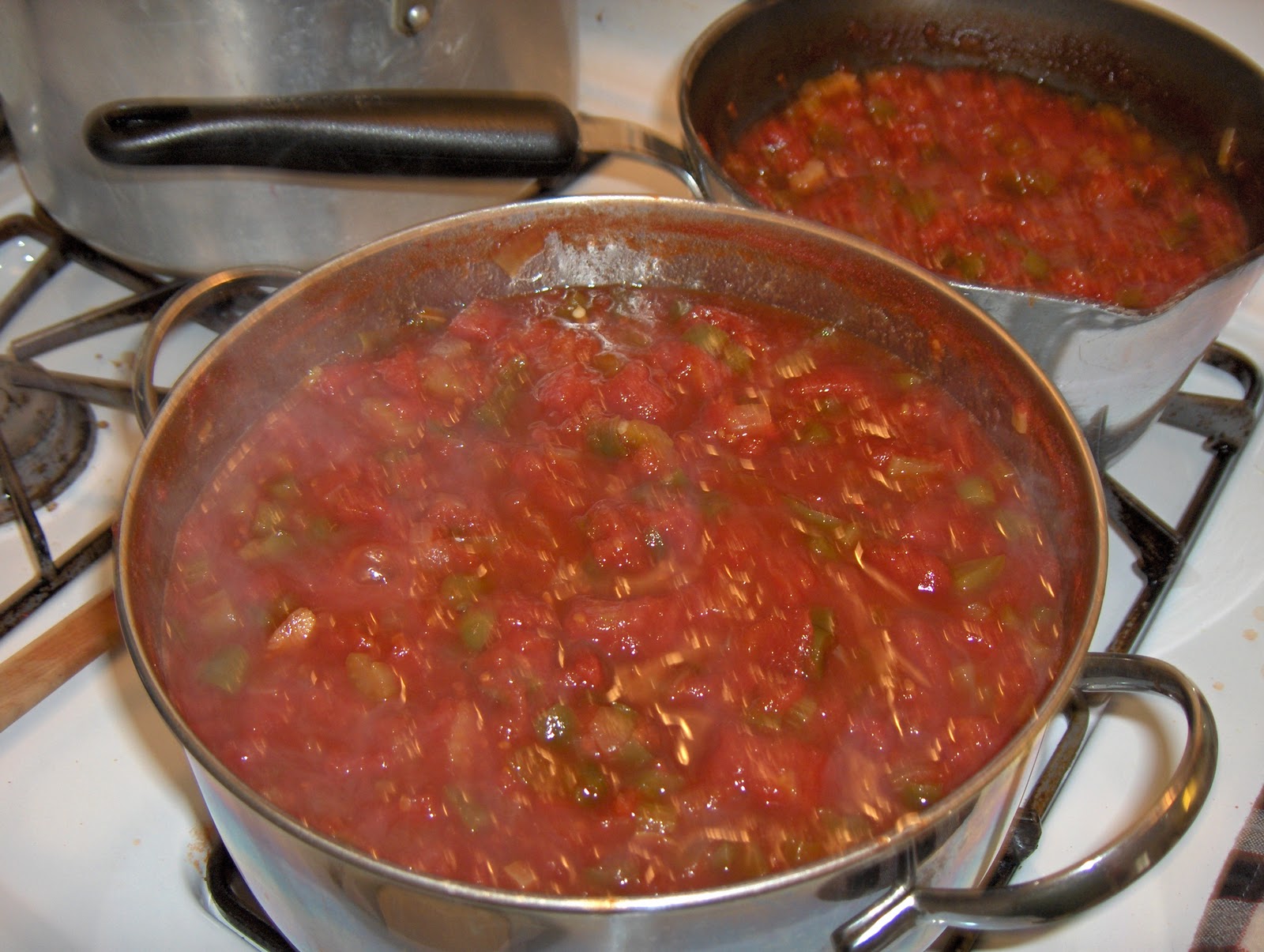 dinner at julie's Chili Sauce